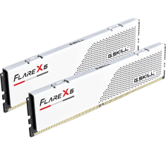 Модуль пам’яті G.Skill Flare X5 White 32GB (2x16) DDR5 6400MHz AMD EXPO (F5-6400J3240G16GX2-FX5W)