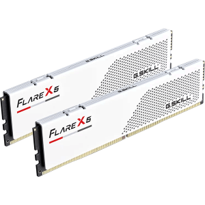 Модуль пам’яті G.Skill Flare X5 White 32GB (2x16) DDR5 6400MHz AMD EXPO (F5-6400J3240G16GX2-FX5W)