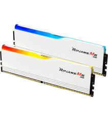 Модуль пам’яті G.Skill Ripjaws M5 RGB White 96GB (2x48) DDR5 6400MHz (F5-6400J3239F48GX2-RM5RW)