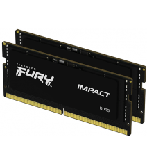 Модуль пам’яті Kingston Fury Impact SODIMM 64GB (2x32) DDR5 4800 MHz (KF548S38IBK2-64)