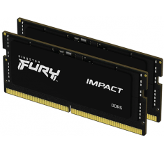 Модуль пам’яті Kingston Fury Impact SODIMM 64GB (2x32) DDR5 4800 MHz (KF548S38IBK2-64)