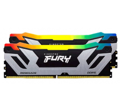 Модуль пам’яті Kingston Fury Renegade Silver RGB  48GB (2x24) DDR5 8400 MHz (KF584CU40RSAK2-48)