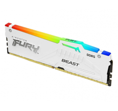 Модуль пам’яті Kingston Fury Beast White RGB 16GB AMD EXPO (1x16) DDR5 6800 MHz (KF568C34BWEA-16)
