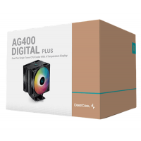 Кулер процесорний Deepcool AG400 DIGITAL PLUS (R-AG400-BKADMP-G-1)