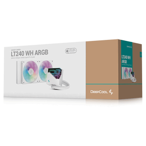 Система водяного охолодження Deepcool LT240 ARGB White (R-LT240-WHAMNC-G-1)