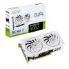 Відеокарта ASUS Dual GeForce RTX 4060 EVO White OC Edition 8GB GDDR6 (DUAL-RTX4060-O8G-EVO-WHITE)