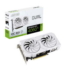 Відеокарта ASUS Dual GeForce RTX 4060 Ti EVO White OC Edition 8GB GDDR (DUAL-RTX4060TI-O8G-EVO-WHITE)