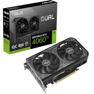 Відеокарта ASUS Dual GeForce RTX 4060 Ti V2 OC Edition 8GB GDDR (DUAL-RTX4060TI-O8G-V2)