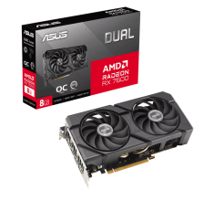 Відеокарта ASUS Dual Radeon RX 7600 EVO OC Edition 8GB GDDR6 (DUAL-RX7600-O8G-EVO)