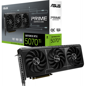 Відеокарта ASUS PRIME GeForce RTX 5070 Ti 16GB GDDR7 OC Edition (PRIME-RTX5070TI-O16G)