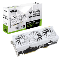 Відеокарта ASUS TUF Gaming GeForce RTX 4070 Ti SUPER BTF 16GB GDDR6X White Edition (TUF-RTX4070TIS-16G-BTF-WHITE)