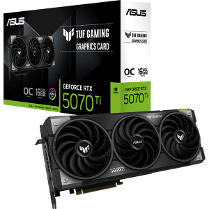 Відеокарта ASUS TUF Gaming GeForce RTX 5070 Ti 16GB GDDR7 OC Edition (TUF-RTX5070TI-O16G-GAMING)