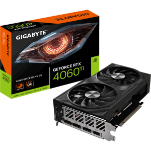 Відеокарта Gigabyte GeForce RTX 4060 Ti WINDFORCE OC V2 8G (GV-N406TWF2OCV2-8GD)