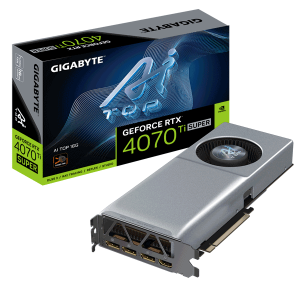 Відеокарта Gigabyte GeForce RTX 4070 Ti SUPER AI TOP 16G (GV-N407TSAI TOP-16GD)