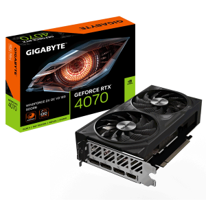 Відеокарта Gigabyte GeForce RTX 4070 WINDFORCE 2X OC V2 12G (GV-N4070WF2OCV2-12GD)