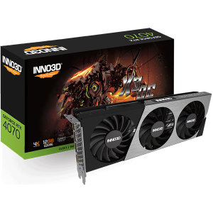 Відеокарта Inno3D GeForce RTX 4070 GDDR6 X3 OC (N40703-12D6X-179052L)