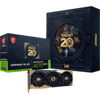 Відеокарта MSI GeForce RTX 4070 SUPER (RTX 4070 SUPER 12G GAMING SLIM World of Warcraft Edition)