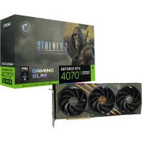 Відеокарта MSI GeForce RTX 4070 Ti SUPER (RTX 4070 Ti SUPER 16G GAMING SLIM STALKER 2 EDITION)