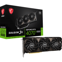 Відеокарта MSI GeForce RTX 4070 Ti SUPER (RTX 4070 Ti SUPER 16G SHADOW 3X OC)