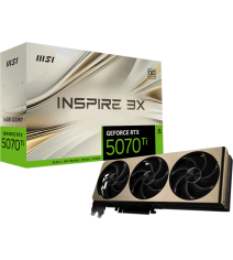 Відеокарта MSI GeForce RTX 5070 Ti (RTX 5070 Ti 16G INSPIRE 3X OC PLUS)