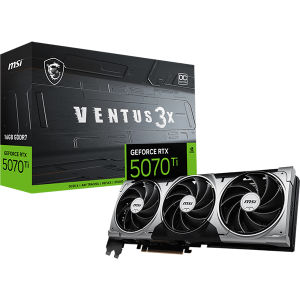 Відеокарта MSI GeForce RTX 5070 Ti (RTX 5070 Ti 16G VENTUS 3X OC)