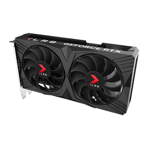 Відеокарта PNY GeForce RTX 4060 8GB XLR8 Gaming VERTO Overclocked Dual Fan DLSS 3 (VCG40608DFXPB1-O)