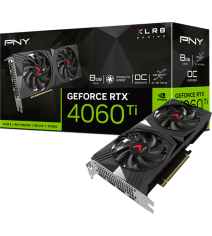 Відеокарта PNY GeForce RTX 4060 Ti 8GB XLR8 Gaming VERTO Overclocked (VCG4060T8DFXPB1-O)