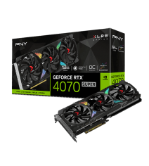 Відеокарта PNY GeForce RTX 4070 SUPER 12GB XLR8 Gaming VERTO EPIC-X RGB Overclocked (VCG4070S12TFXXPB1-O)