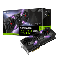 Відеокарта PNY GeForce RTX 4070 Ti  SUPER 16GB XLR8 Gaming VERTO EPIC-X RGB Overclocked (VCG4070TS16TFXXPB1-O)