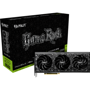 Відеокарта Palit GeForce RTX 4070 Ti SUPER GameRock OmniBlack (NED47TS019T2-1020Q)