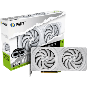 Відеокарта Palit GeForce RTX 4070 White OC (NE64070S19K9-1048L)