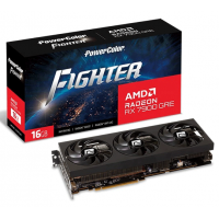 Відеокарта PowerColor Radeon RX 7900 GRE 16GB Fighter (RX 7900GRE-16G-F/OC)