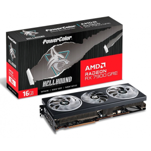 Відеокарта PowerColor Radeon RX 7900 GRE 16GB Hellhound (RX 7900GRE-16G-L/OC)