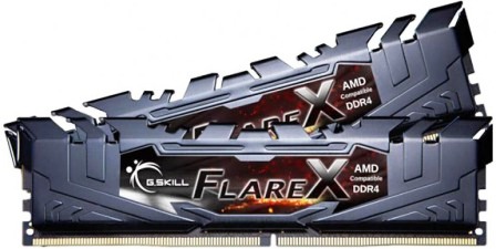 Модуль пам’яті G.Skill FlareX 32GB (2x16) DDR4 3200MHz (F4-3200C16D-32GFX)