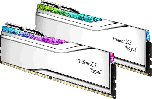 Модуль пам’яті G.Skill Trident Z5 Royal 32GB (2x16) DDR5 6400MHz (F5-6400J3239G16GX2-TR5S)