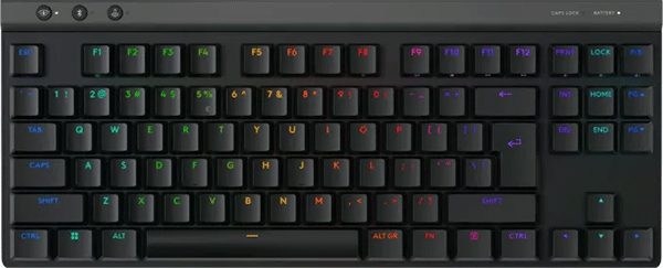 Клавіатура Logitech G515 Lightsync TKL Gaming Black (920-012538)