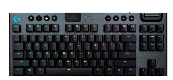 Клавіатура Logitech G915 X Lightspeed TKL Wireless RGB Black Clicky (920-012757)