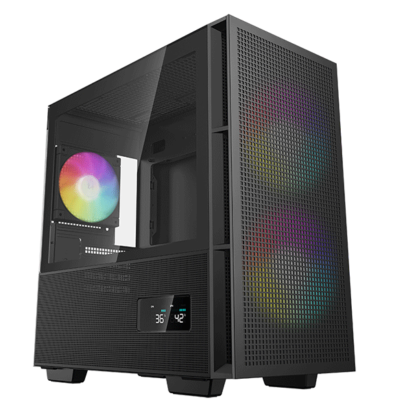 Корпус Deepcool CH360 Digital Black (R-CH360-BKAPE3D-G-1)