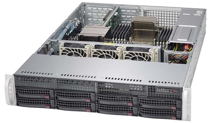 Корпус Supermicro CSE-825TQC-600LPB