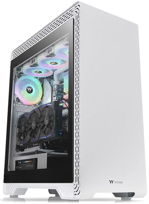 Корпус Thermaltake S500 Tempered Glass Snow Edition (CA-1O3-00M6WN-00)