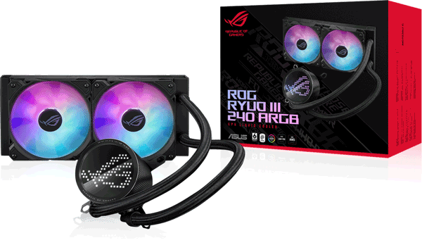 Система водяного охолодження ASUS ROG RYUO III 240 ARGB (90RC00J1-M0UAY0)