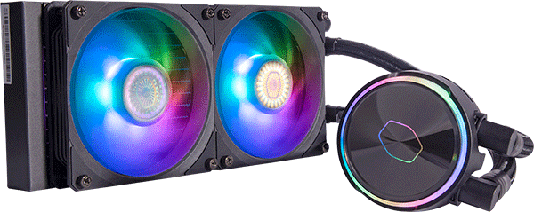 Система водяного охолодження Cooler Master MasterLiquid PL240 Flux (MLY-D24M-A23PZ-R1)