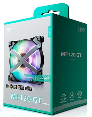 Вентилятор Deepcool MF120 GT (DP-GS-F12-AR-MF120GT-3P)