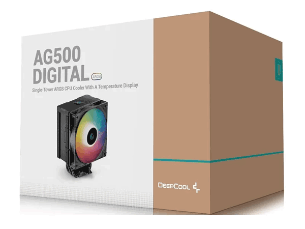 Кулер процесорний Deepcool AG500 DIGITAL ARGB (R-AG500-BKADMN-G-1)