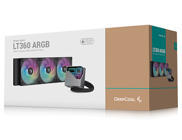 Система водяного охолодження Deepcool LT360 ARGB Black (R-LT360-BKAMNC-G-1)