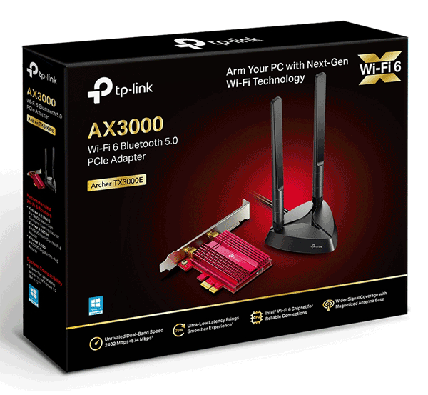 Мережевий адаптер TP-LINK Archer TX3000E