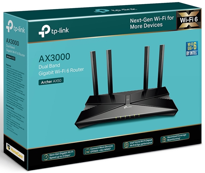 Маршрутизатор TP-LINK Archer AX50