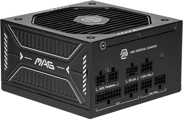 Блок живлення MSI MAG A750GLS PCIE5 750W Блок живлення MSI MAG A750GLS PCIE5 750W