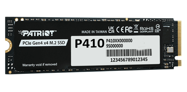 Накопичувач SSD PATRIOT P410 2 TB (P410P2TBM28H) Накопичувач SSD PATRIOT P410 2 TB (P410P2TBM28H)