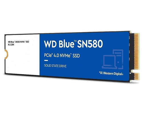 Накопичувач SSD WD Blue SN580 NVME 1 TB (WDS100T3B0E)